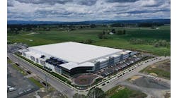 An aerial view of the Flexential Hillsboro 3 data center in Oregon. (Photo: JLL)