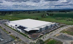 An aerial view of the Flexential Hillsboro 3 data center in Oregon. (Photo: JLL)