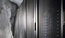 Server cabinets in Iron Mountain’s underground data center complex in Boyers, Pa. (Photo: Iron Mountain)