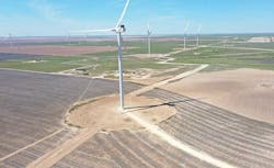 The Bearkat Wind Energy facility will provide energy for Digital Realty’s 13 data centers in the Dallas region. (Photo: Digital Realty)