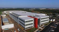 An aerial view of QTS Data Centers’ new facility in Ashburn, Virginia. (Photo: QTS)