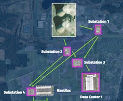 Talen Energy's diagram of the data center campus.