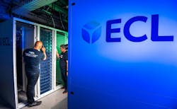 A look inside the ECL MV1 data center in Mountain View, California.