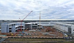 Data Center construction in Ashburn, VA