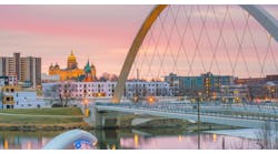 Des Moines, Iowa cityscape