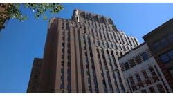 The iconic carrier hotel and telecommunications interconnection hub at 60 Hudson Street in Manhattan.