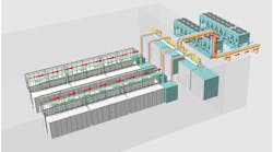 Microsoft's zero-water evaporated for cooling design recycles water through a closed loop system.