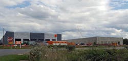 Amazon Web Services data centers under construction in Northern Virginia.