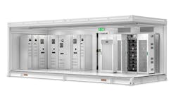 Rendering of a modular data center.